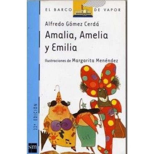 Papel AMALIA AMELIA Y EMILIA (BARCO DE VAPOR AZUL)