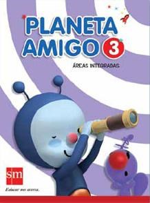 Papel PLANETA AMIGO 3 S M AREAS INTEGRADAS [CON SUPERFICHAS][  NOVEDAD 2011]