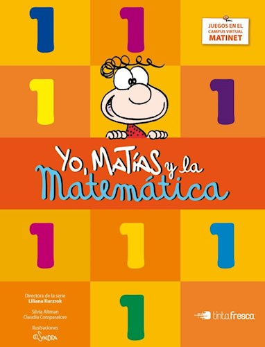 Papel YO MATIAS Y LA MATEMATICA 1 TINTA FRESCA (ANILLADO) (NOVEDAD 2016)