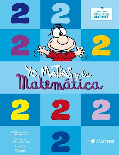 Papel YO MATIAS Y LA MATEMATICA 2 TINTA FRESCA (ANILLADO) (NOVEDAD 2016)