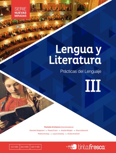 Papel LENGUA Y LITERATURA 3 TINTA FRESCA (NUEVAS MIRADAS) (NOVEDAD 2016)