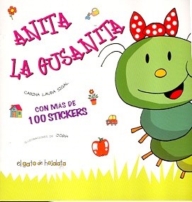 Papel ANITA LA GUSANITA [A PARTIR DE 3 AÑOS] (PALABRAS DIBUJADAS C/ STICKERS)