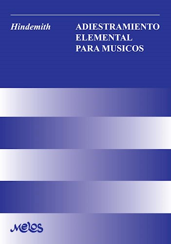 Papel ADIESTRAMIENTO ELEMENTAL PARA MUSICOS (BA 11441)