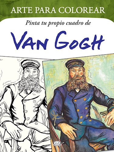 Papel PINTA TU PROPIO CUADRO DE VAN GOGH (ARTE PARA COLOREAR )