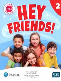 Papel HEY FRIENDS 2 PUPIL'S BOOK + WORKBOOK PEARSON (WITH INTERACTIVE FREE DIGITAL BOOK) (NOVEDAD 2019)