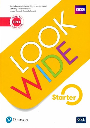 Papel LOOK WIDE STARTER STUDENT'S BOOK + WORKBOOK PEARSON (WITH INTERACTIVE FREE DIGITAL BOOK) (NOV. 2019)
