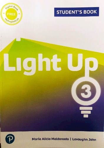 Papel LIGHT UP 3 STUDENT'S BOOK PEARSON [WITH MY ENGLISH LAB] [CEFR A2/A2+] (NOVEDAD 2020)