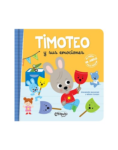 Papel TIMOTEO Y SUS EMOCIONES (COLECCION TIMOTEO) [INCLUYE JUEGO PARA RECORTAR] [+4 AÑOS] (CARTONE)