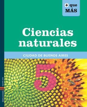 Papel CIENCIAS NATURALES 5 EDELVIVES + QUE MAS CIUDAD DE BUENOS AIRES (NOVEDAD 2014)