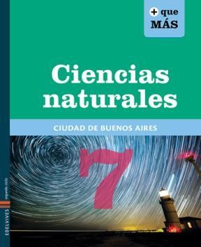 Papel CIENCIAS NATURALES 7 EDELVIVES + QUE MAS CIUDAD DE BUENOS AIRES (NOVEDAD 2014)
