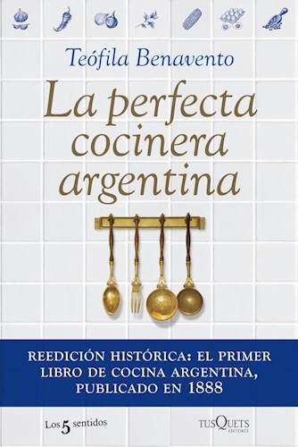 Papel PERFECTA COCINERA ARGENTINA (COLECCION LOS 5 SENTIDOS)