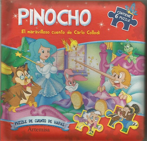 Papel PINOCHO (COLECCION PUZZLE DE CUENTO DE HADAS) (CONTIENE 6 PUZZLES) (CARTONE)