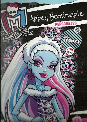 Papel MONSTER HIGH ABBEY BOMINABLE [CON STICKER] (COLECCION PERSONAJES)
