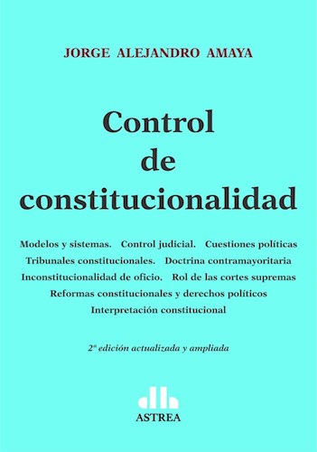 Papel CONTROL DE CONSTITUCIONALIDAD (2 EDICION ACTUALIZADA Y AMPLIADA)
