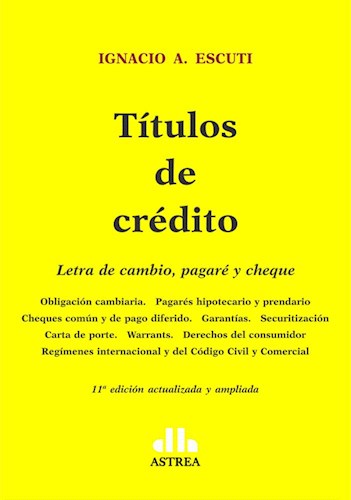 Papel TITULOS DE CREDITO LETRA DE CAMBIO PAGARE Y CHEQUE (11 EDICION ACTUALIZADA Y AMPLIADA)