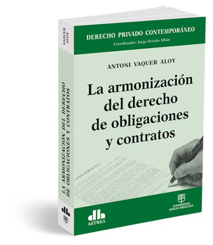 Papel ARMONIZACION DEL DERECHO DE OBLIGACIONES Y CONTRATOS