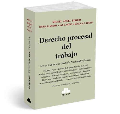 Papel DERECHO PROCESAL DEL TRABAJO (4 EDICION ACTUALIZADA Y AMPLIADA)