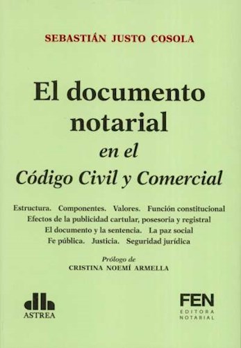 Papel DOCUMENTO NOTARIAL EN EL CODIGO CIVIL Y COMERCIAL