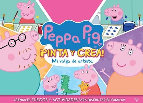 Papel PINTA Y CREA MI VALIJA DE ARTISTA (PEPPA PIG) (RUSTICA)