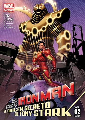 Papel IRON MAN EL ORIGEN SECRETO DE TONY STARK (VOLUMEN 2)