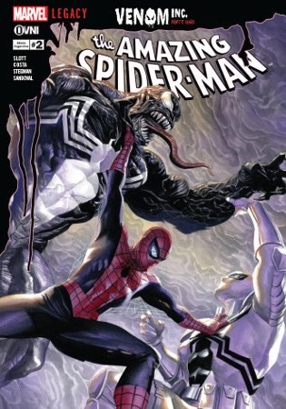 AMAZING SPIDERMAN 2 VENOM INC PARTE 1 (MARVE LEGACY) por SLOTT / COSTA /  STEGMAN / SANDOVAL - 9789877244250 - Casassa y Lorenzo