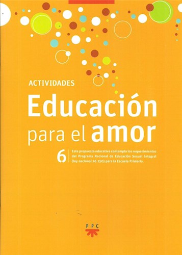 Papel EDUCACION PARA EL AMOR 6 ACTIVIDADES S M (NOVEDAD 2018)