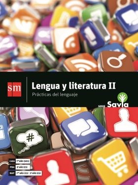 Papel LENGUA Y LITERATURA 2 S M SAVIA (1º CABA NES / 2º PBA) (NOVEDAD 2018)