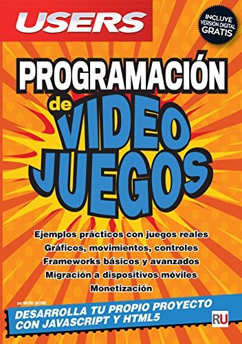 Papel PROGRAMACION DE VIDEOJUEGOS DESARROLLA TU PROPIO PROYECTO CON JAVASCRIPT Y HTML5