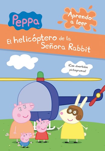 Papel PEPA PIG EL HELICOPTERO DE LA SEÑORA RABBIT (APRENDO A LEER) (ILUSTRADO) (CARTONE)