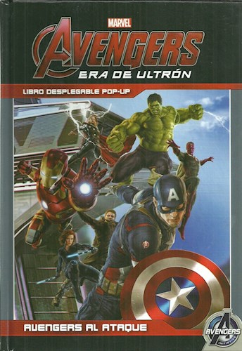 Papel AVENGERS AL ATAQUE (AVENGERS ERA DE ULTRON) (LIBRO DESPLEGABLE POP-UP) (CARTONE)