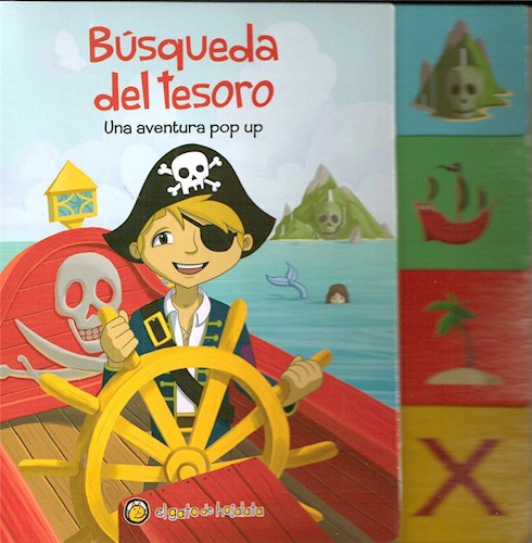 Papel BUSQUEDA DEL TESORO [UNA AVENTURA POP UP] (COLECCION EXPLORADORES) (CARTONE)