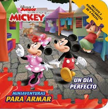 Papel UN DIA PERFECTO [MICKEY] (COLECCION MINIAVENTURAS PARA ARMAR) [CON 3 ROMPECABEZAS] (CARTONE)