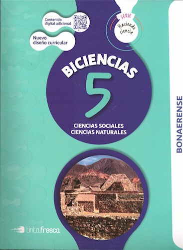 Papel BICIENCIAS 5 TINTA FRESCA HACIENDO CIENCIA BONAERENSE (SOCIALES / NATURALES) (NOVEDAD 2019)