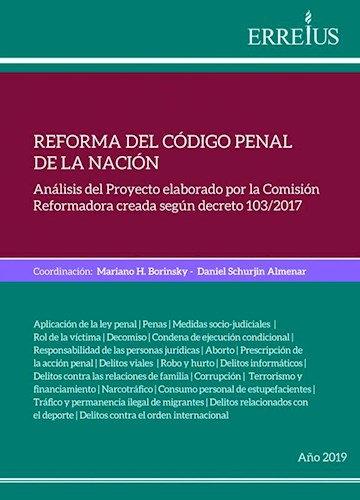 Papel SUPLEMENTO ESPECIAL REFORMA DEL CODIGO PENAL DE LA NACION (AÑO 2019)