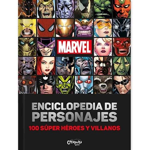 Papel MARVEL ENCICLOPEDIA DE PERSONAJES 100 SUPER HEROES Y VILLANOS (CARTONE)