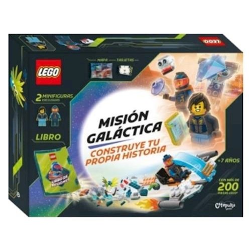 Papel MISION GALACTICA CONSTRUYE TU PROPIA HISTORIA (LEGO) (+7 AÑOS) (CAJA)