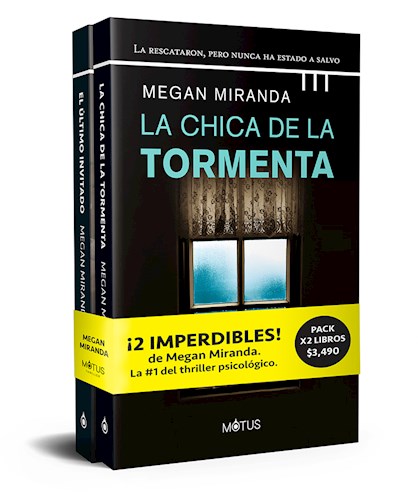 Papel PACK MEGAN MIRANDA (LA CHICA DE LA TORMENTA / EL ULTIMO INVITADO)