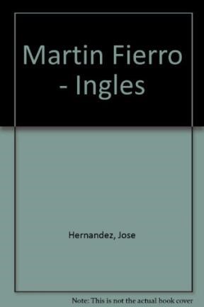 Papel MARTIN FIERRO (INGLES CARTONE)