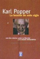 Papel KARL POPPER LA LECCION DE ESTE SIGLO