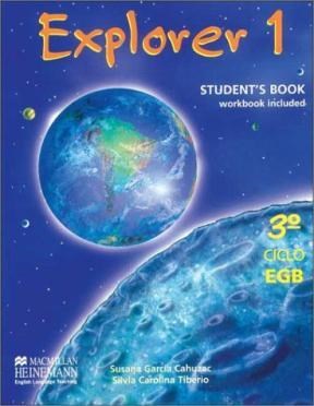 Papel EXPLORER 1 STUDENT'S BOOK WORKBOOK INCLUDED [3 CICLO]