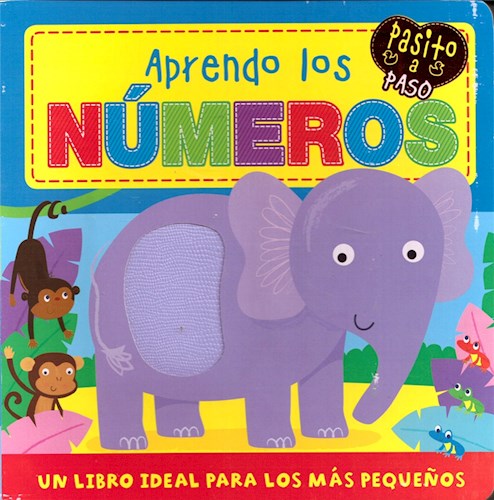 Papel APRENDO LOS NUMEROS (COLECCION PASITO A PASO) (+3 AÑOS) (CARTONE)