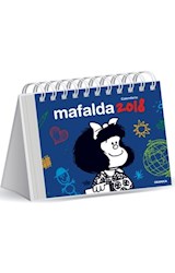 Papel CALENDARIO MAFALDA 2018 (TAPA AZUL) (ANILLADA) (CARTONE)