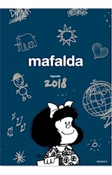 Papel AGENDA 2018 MAFALDA (TAPA AZUL) (ENCUADERNADA) (CARTONE)