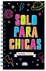 Papel AGENDA 2020 SOLO PARA CHICAS [LETRAS] (INCLUYE STICKERS) (BOLSILLO) (ANILLADA) (CARTONE)