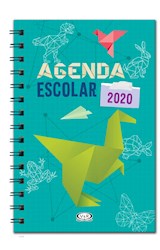 Papel AGENDA ESCOLAR 2020 (INCLUYE STICKERS) (ANILLADA) (CARTONE)