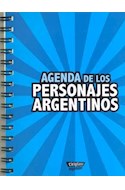 Papel AGENDA DE LOS PERSONAJES ARGENTINOS [ANILLADA CELESTE]