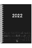 Papel AGENDA 2022 PREMIUM [BLACK] [DIA POR PAGINA] [ANILLADO] (CARTONE)