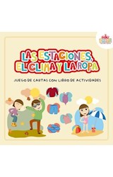 Papel ESTACIONES EL CLIMA Y LA ROPA (JUEGO DE CARTAS CON LIBRO DE ACTIVIDADES) (CAJA)