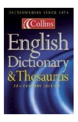 Papel COLLINS ENGLISH DICTIONARY AND THESAURUS [21 CENTURY ED