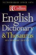 Papel COLLINS ENGLISH DICTIONARY AND THESAURUS [21 CENTURY ED